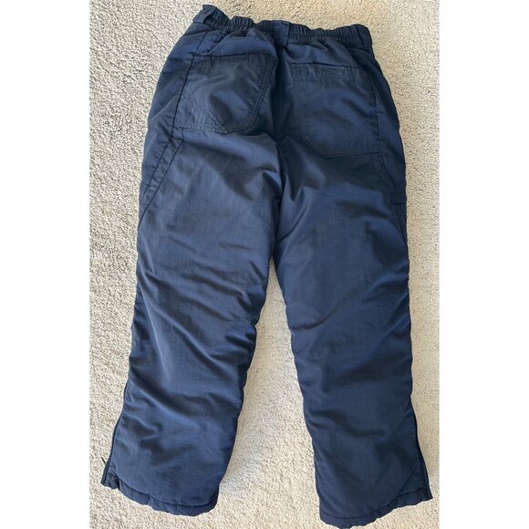 L.L.Bean Kids 12 Navy Blue Thick Insulated Snow Pants - Picture 8 of 9